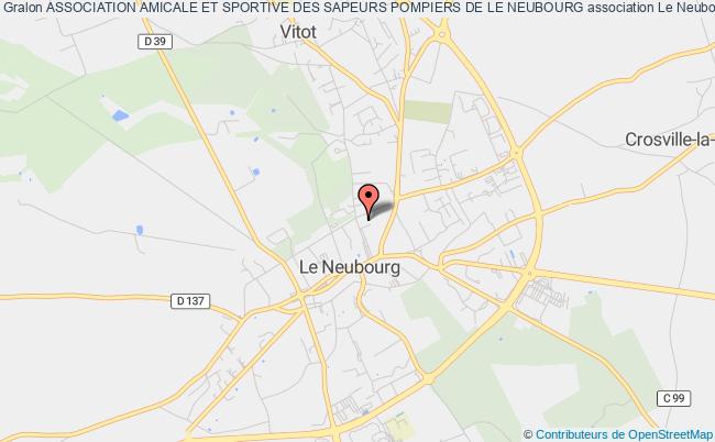 plan association Association Amicale Et Sportive Des Sapeurs Pompiers De Le Neubourg Le    Neubourg