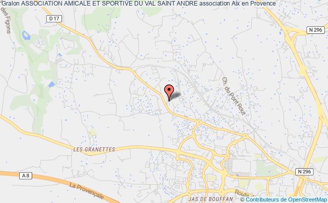 plan association Association Amicale Et Sportive Du Val Saint Andre Aix-en-Provence