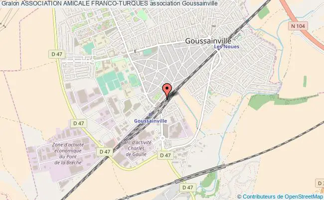 plan association Association Amicale Franco-turques Goussainville