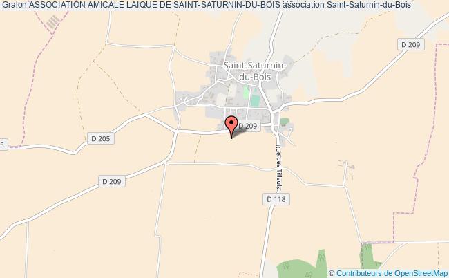 plan association Association Amicale Laique De Saint-saturnin-du-bois Saint-Saturnin-du-Bois
