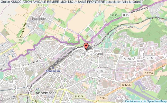 plan association Association Amicale Remire-montjoly Sans Frontiere Ville-la-Grand