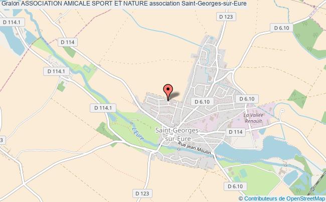 plan association Association Amicale Sport Et Nature Saint-Georges-sur-Eure