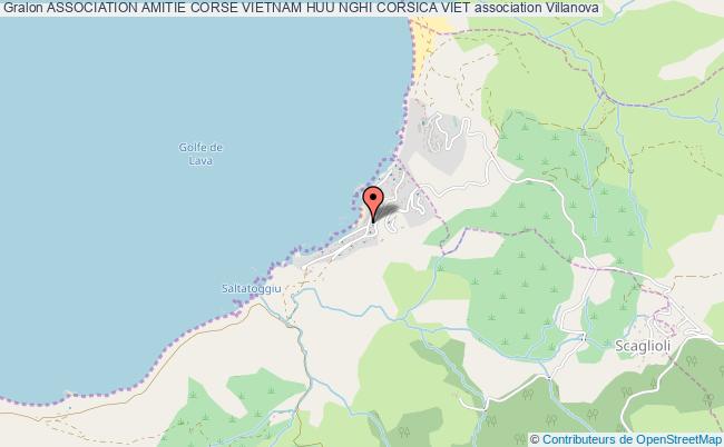 plan association Association Amitie Corse Vietnam Huu Nghi Corsica Viet Villanova