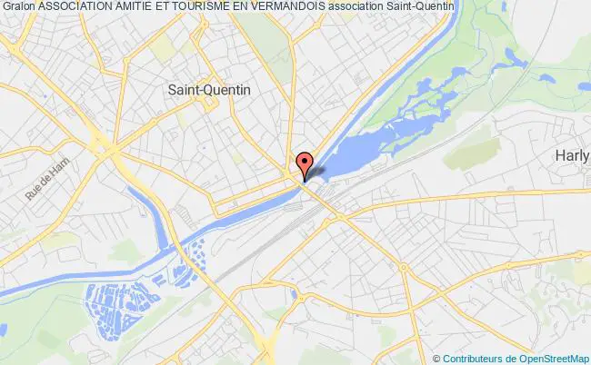plan association Association Amitie Et Tourisme En Vermandois Saint-Quentin