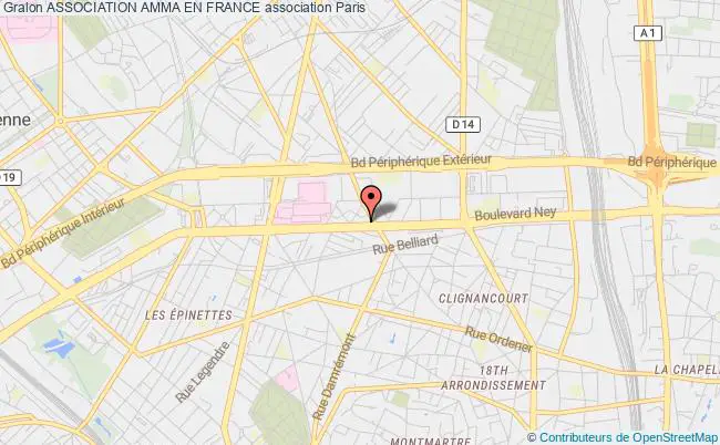 plan association Association Amma En France Paris
