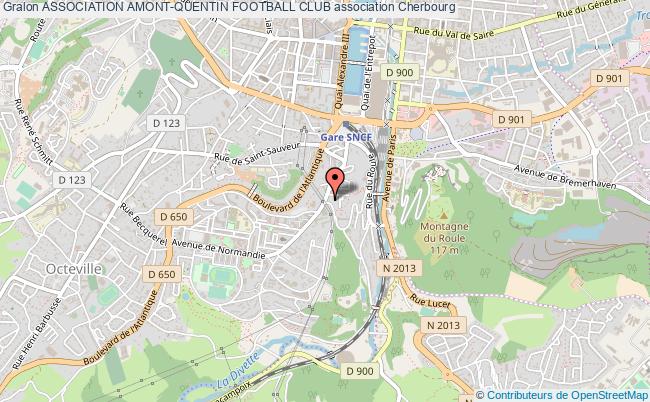 plan association Association Amont-quentin Football Club Cherbourg-Octeville
