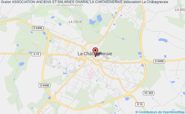 plan association Association Anciens Et Salaries Charal La Chataigneraie La    Châtaigneraie