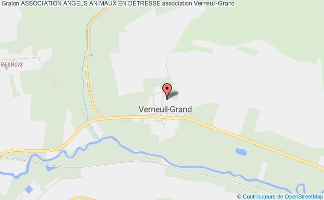 plan association Association Angels Animaux En DÉtresse Verneuil-Grand