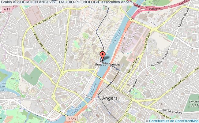 plan association Association Angevine D'audio-phonologie Angers