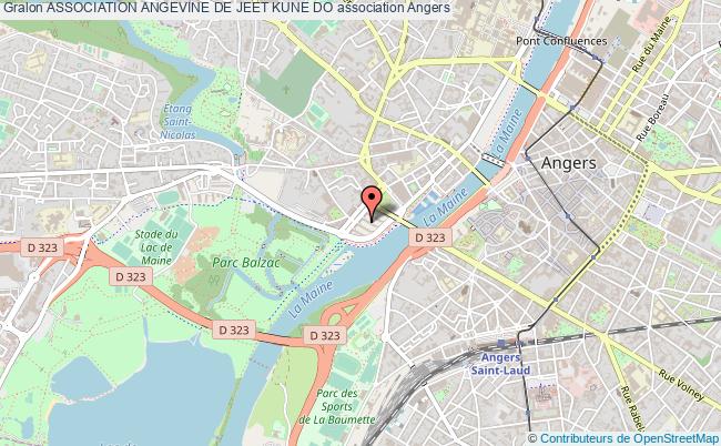 plan association Association Angevine De Jeet Kune Do Angers