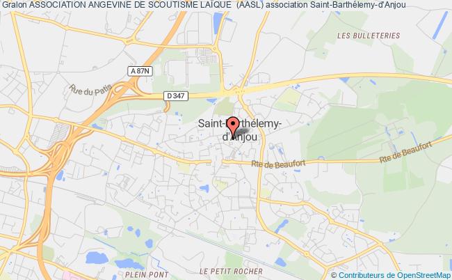 plan association Association Angevine De Scoutisme LaÏque  (aasl) Saint-Barthélemy-d'Anjou