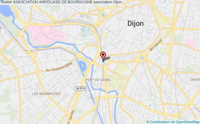 plan association Association Angolaise De Bourgogne Dijon