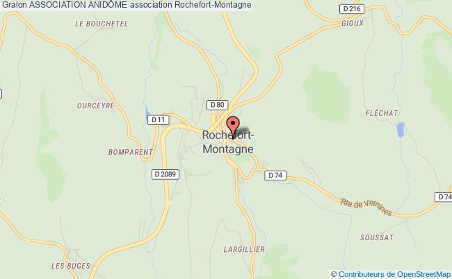 plan association Association AnidÔme Rochefort-Montagne