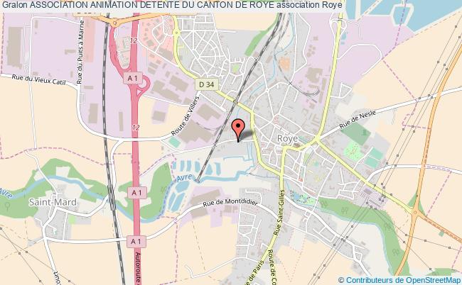 plan association Association Animation Detente Du Canton De Roye Roye