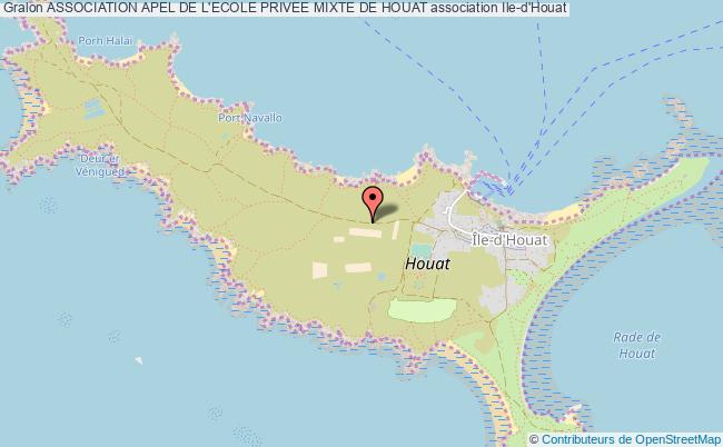plan association Association Apel De L'ecole Privee Mixte De Houat Île-d'Houat