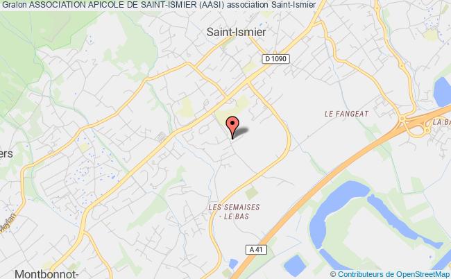 plan association Association Apicole De Saint-ismier (aasi) Saint-Ismier