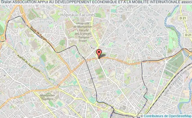 plan association Association Appui Au Developpepement Economique Et A La Mobilite Internationale Poitiers