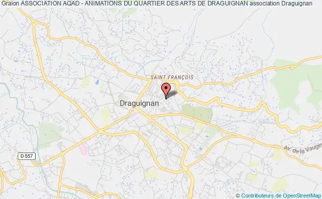 plan association Association Aqad - Animations Du Quartier Des Arts De Draguignan Draguignan