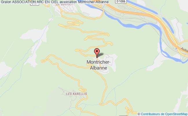 plan association Association Arc En Ciel Montricher-Albanne