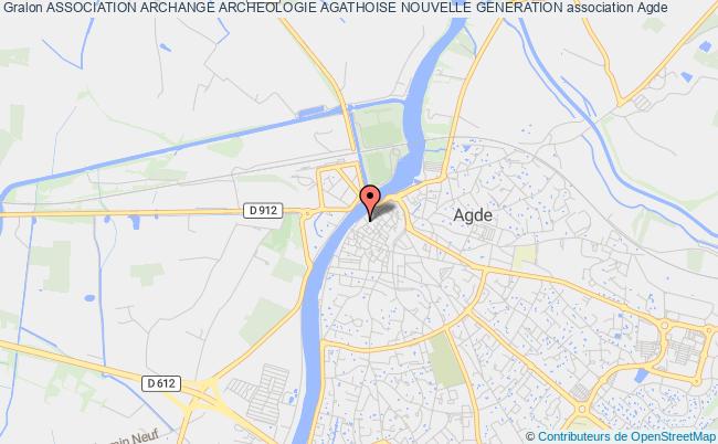 plan association Association Archange Archeologie Agathoise Nouvelle Generation Agde