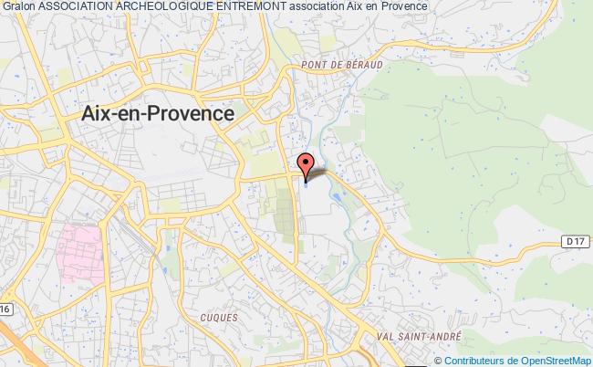 plan association Association Archeologique Entremont Aix-en-Provence