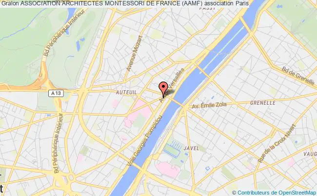 plan association Association Architectes Montessori De France (aamf) Paris