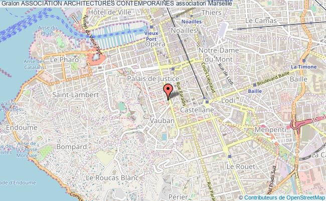 plan association Association Architectures Contemporaines Marseille