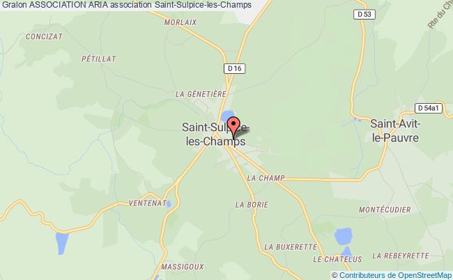 plan association Association Aria Saint-Sulpice-les-Champs