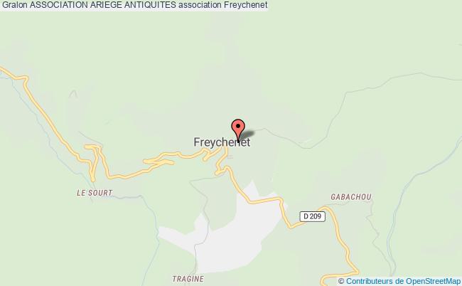 plan association Association Ariege Antiquites Freychenet