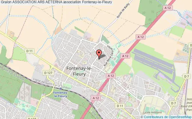 plan association Association Ars Aeterna Fontenay-le-Fleury
