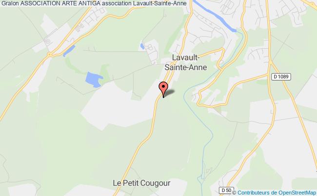 plan association Association Arte Antiga Lavault-Sainte-Anne