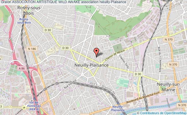 plan association Association Artistique Wild Awake Neuilly-Plaisance