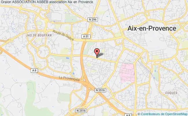 plan association Association Asbeb Aix-en-Provence