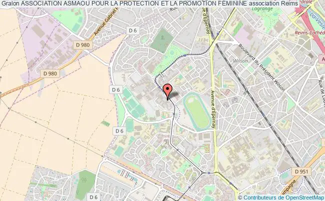 plan association Association Asmaou Pour La Protection Et La Promotion FÉminine Reims