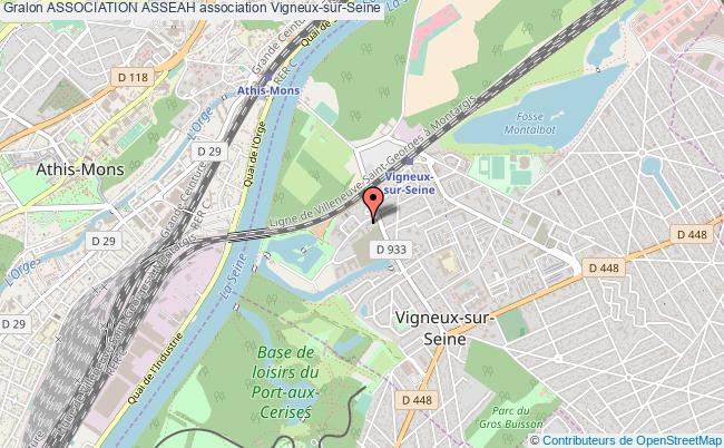 plan association Association Asseah Vigneux-sur-Seine