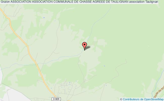 ASSOCIATION ASSOCIATION COMMUNALE DE CHASSE AGREEE DE TAULIGNAN