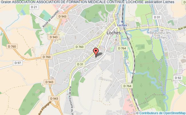 plan association Association Association De Formation Medicale Continue Lochoise Loches