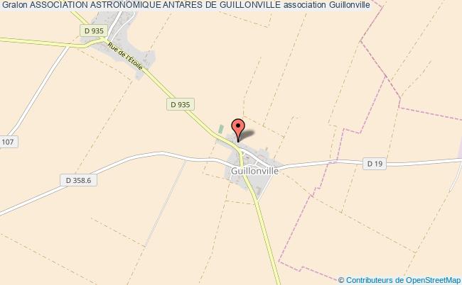 plan association Association Astronomique Antares De Guillonville Guillonville