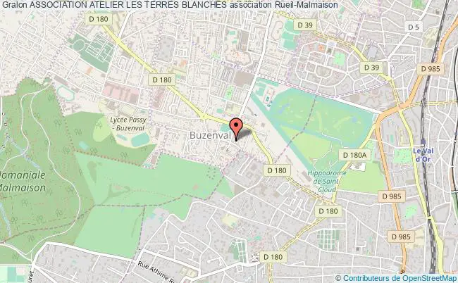plan association Association Atelier Les Terres Blanches Rueil-Malmaison
