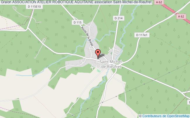plan association Association Atelier Robotique Aquitaine Saint-Michel-de-Rieufret