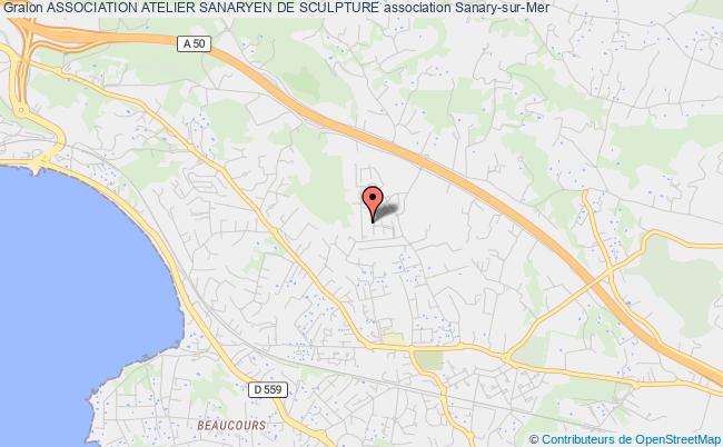 plan association Association Atelier Sanaryen De Sculpture Sanary-sur-Mer