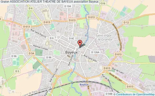 plan association Association Atelier Theatre De Bayeux Bayeux