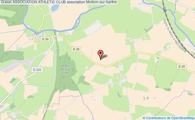 plan association Association Athletic Club Moitron-sur-Sarthe