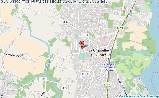 plan association Association Au Pas Des Siecles La    Chapelle-sur-Erdre