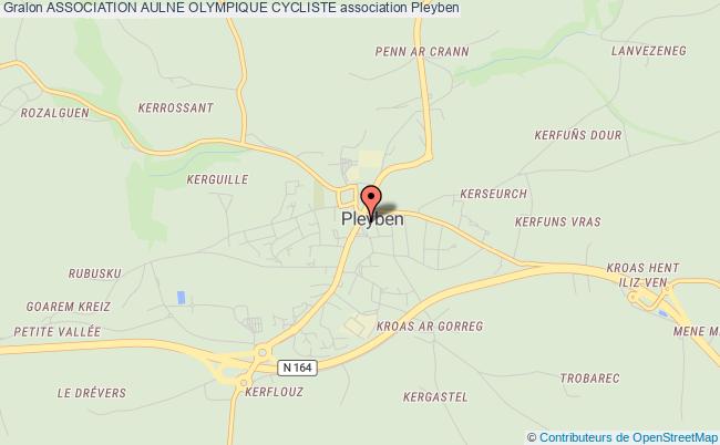 plan association Association Aulne Olympique Cycliste Pleyben