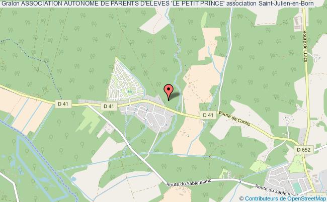 plan association Association Autonome De Parents D'eleves 'le Petit Prince' Saint-Julien-en-Born