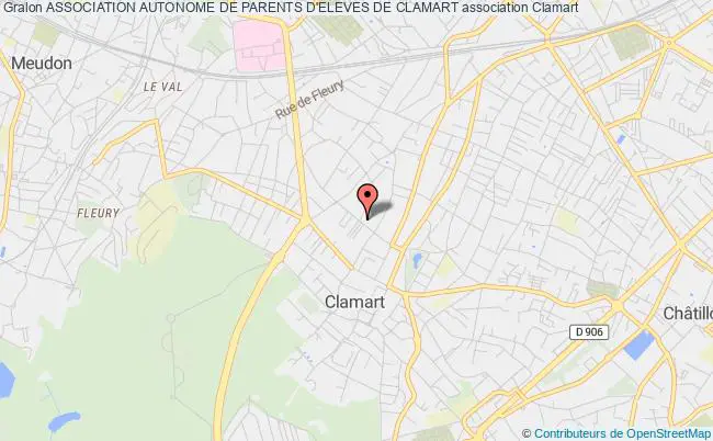 plan association Association Autonome De Parents D'eleves De Clamart Clamart