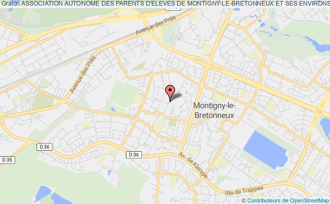 plan association Association Autonome Des Parents D'eleves De Montigny-le-bretonneux Et Ses Environs (a.a.p.e.m.) Montigny-le-Bretonneux