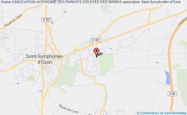 plan association Association Autonome Des Parents D'eleves Des Marais Saint-Symphorien-d'Ozon