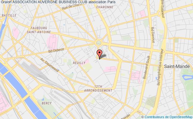 plan association Association Auvergne Business Club Paris